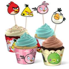 Angry Bird Cupcake cover_41095